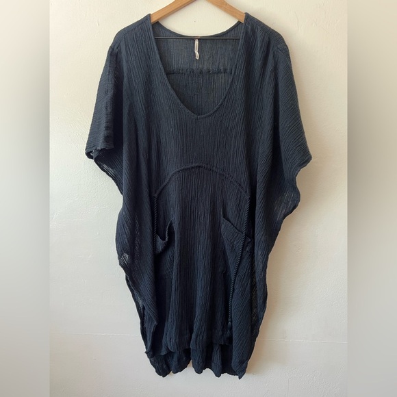 Free People Tops - Free People Oversized Belted Swim Cover Up